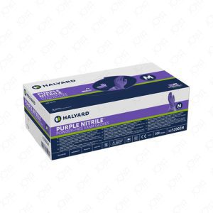 HALYARD Purple Nitrile Powder-Free Examination Medium Gloves