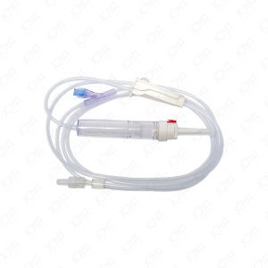 Transfusion Set with Needleless Access Site