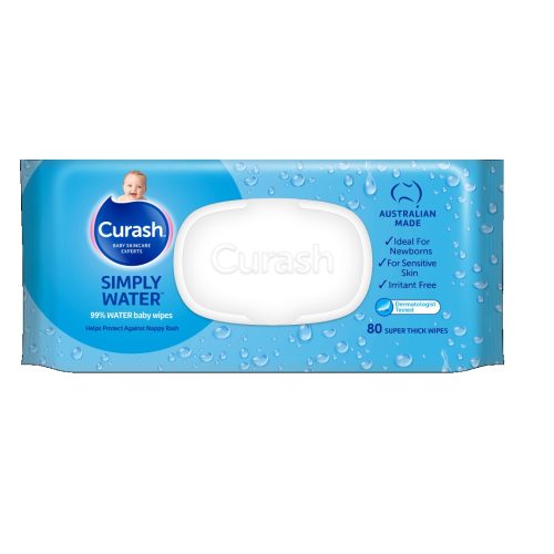 Curash Simply Water Wipes