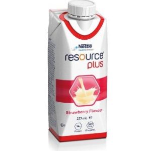 Resource® Plus Strawberry 237mL Tetra