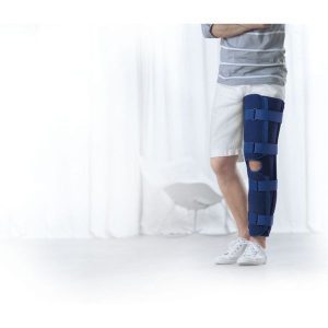 Actimove Eco Knee Immobiliser Large Blue