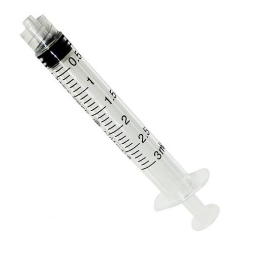 BD Syringe Luer Lock Tip 3mL
