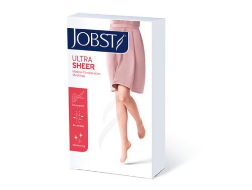 Jobst Ultrasheer Thigh High Medium Natural 15-20mmHg