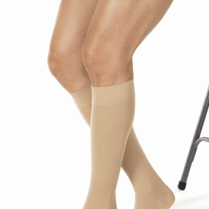 Jobst Relief Beige Knee High Closed Toe Sock