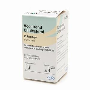 Accutrend Cholesterol 25 Strips