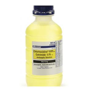 Baxter Chlorhexidine 0.015% &amp Cetrimide 0.15% Antiseptic Solution 500mL