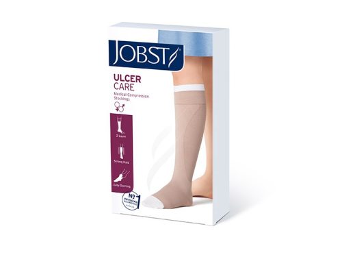 JOBST UlcerCare Kit Knee High Zip Left Closure Medium Beige Pack/1