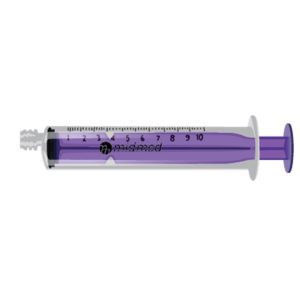 ENFIT Home Use Enteral Syringe 10ml Silicone O-ring Low Dead Space