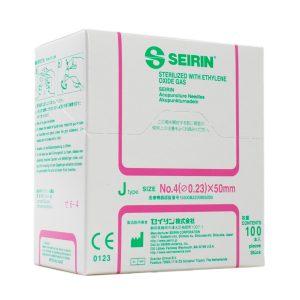 Seirin Needles – J-Type – 0.23 x 50mm