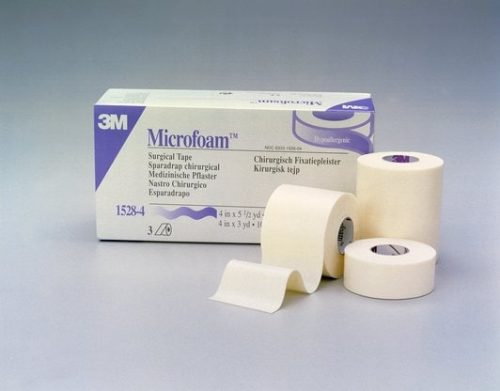 3M Microfoam Surgical Tape, 25mm x 3m (5m Fully Stretched)