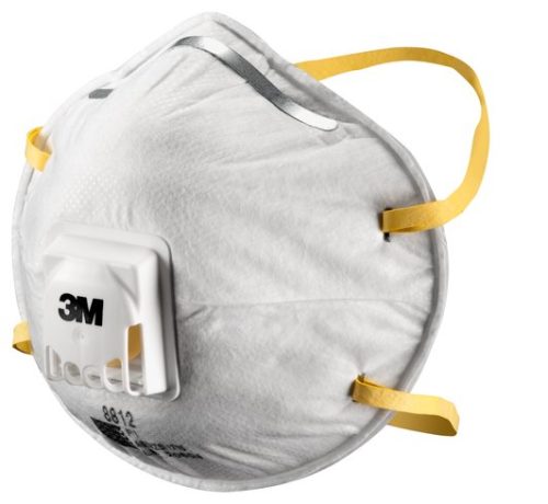 3M Cupped Particulate Respirator P1 Valved