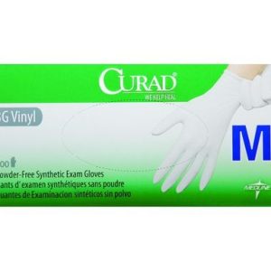 Medline Curad® 3G Stretch Vinyl Exam Gloves