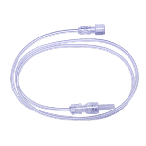 Microbore Extension Set with Female Luer Lock to Male Luer Lock & Rotating Collar (RC) 75cm