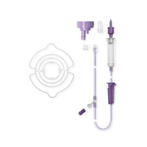 Flocare Gravity Pack & Bottle Set – Y Port & Drip Chamber