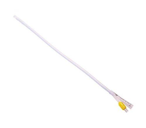 2-Way Foley Catheter Open Ended 40cm with 10mL Balloon 20fr Yellow Sterile