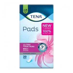 Tena Ultra Thin Mini Standard Length Pads 225x94mm
