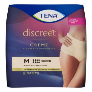 Tena Discreet High Waist incontinence Pants Crème Medium