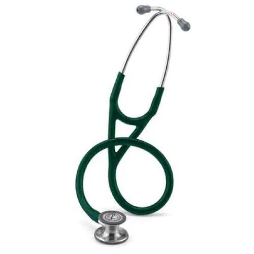 3M Littmann Cardiology IV Stethoscope With Standard-Finish Chestpiece Hunter Green Tube