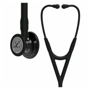 3M Littmann Cardiology IV Stethoscope With High Polish Smoke Chestpiece; Black Tube; Black Stem And Black Headset