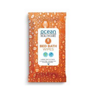 Ocean Bed Bath Wipes 24x20cm Pk8