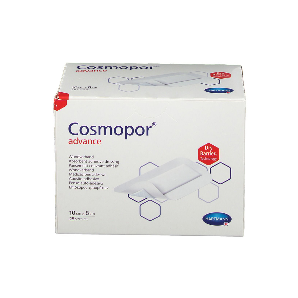 Cosmopor Advance Sterile 10cmx8cm