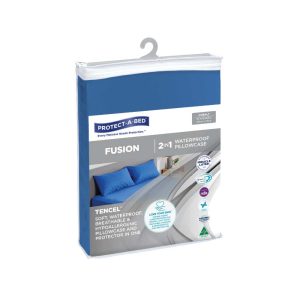 Protect-A-Bed Fusion Waterproof Pillowcase Standard 48x73cm Cobalt-46070