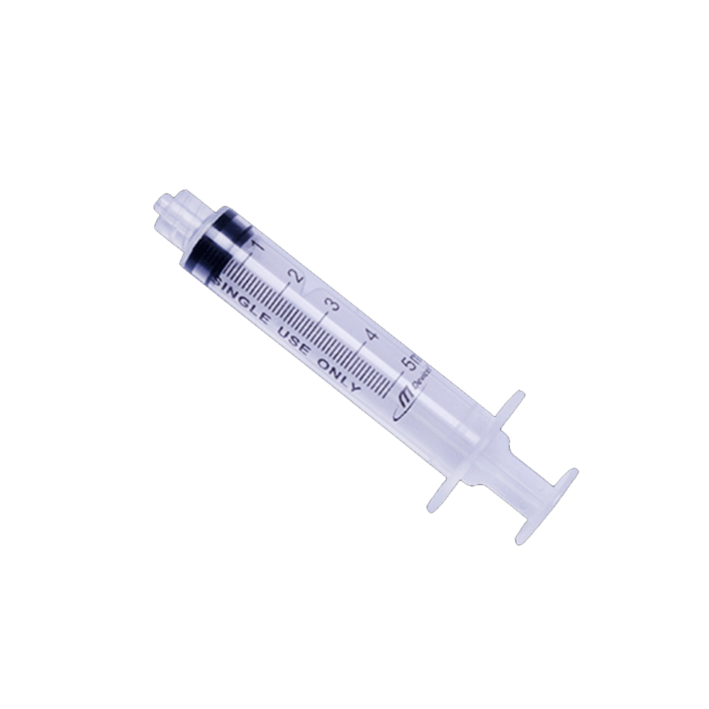 "Syringe - Luer Lock, 5 ml (without needle)"