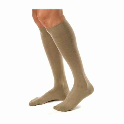 JOBST For Men Casual Knee High Extra Large khaki 30-40mmHg