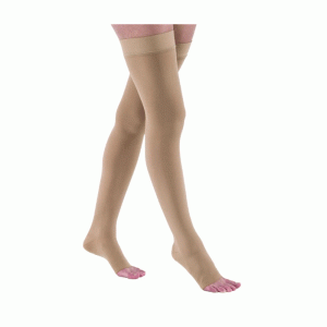 Jobst Relief Thigh High Open Toe Beige 30-40mmHg