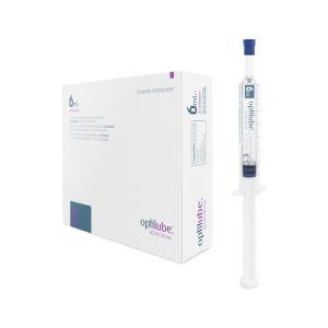 OptiLube Active Lidocaine 2% CHG Free 6ml Female pre-filled syringe