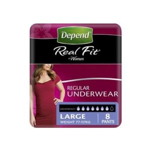 DEPEND® Real Fit Women Underwear Large 97-162cm 920mL