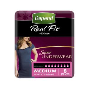 Depend Real Fit Women Underwear Super Medium 71-102cm 1320mL