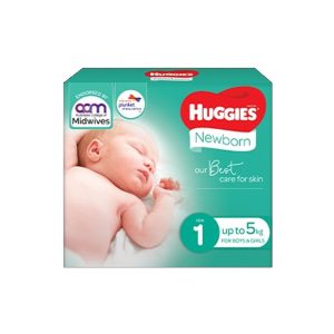 Huggies Ultimate Newborn Nappies Size 1 Up To 5kg Unisex