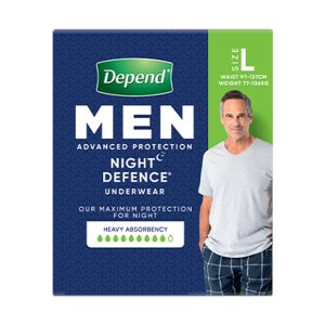 DEPEND® Real Fit Men Night Defence Underwear Large 97-162cm 1350mL