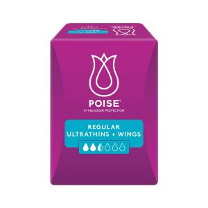 Poise Active Ultrathin With Wings Female 90ml