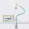 FreeArm Muscle Blue Tube Feeding and Infusion Holder