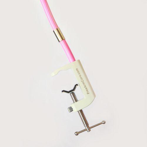 FreeArm Muscle Pink Tube Feeding and Infusion Holder