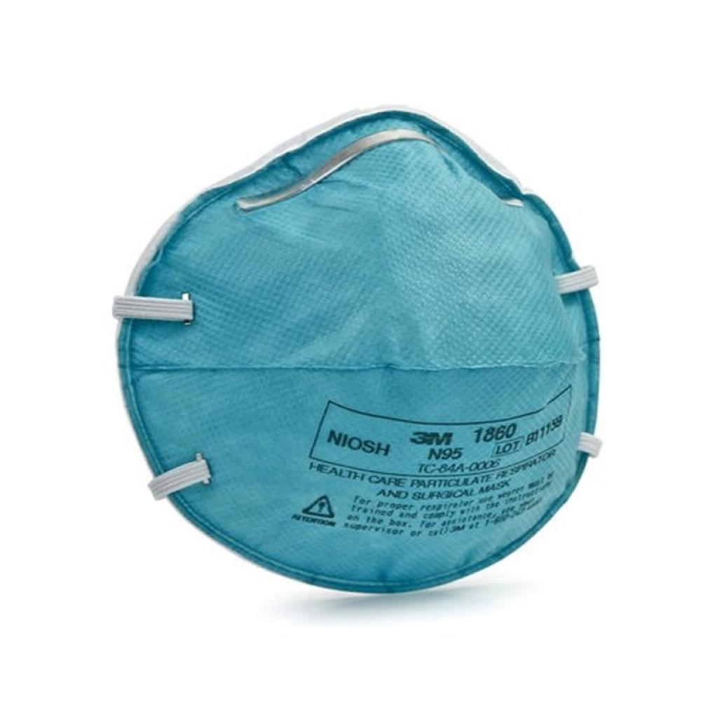 3M N95 Health Care Respirator Standard Size Turquoise