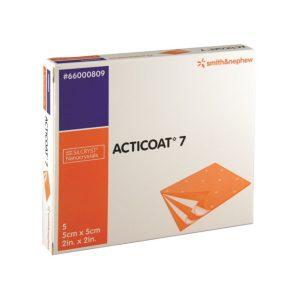 Smith+Nephew Acticoat 7 Antimicrobial Barrier Dressing 5X5cm