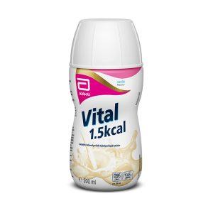 Vital 1.5Kcal Vanilla 200ml Resealable Plastic Bottle