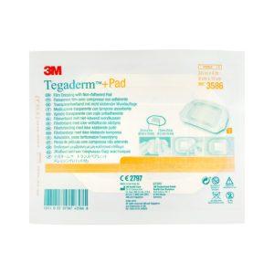 3M Tegaderm +Pad Film Dressing with Non-Adherent Pad 9cmx10cm