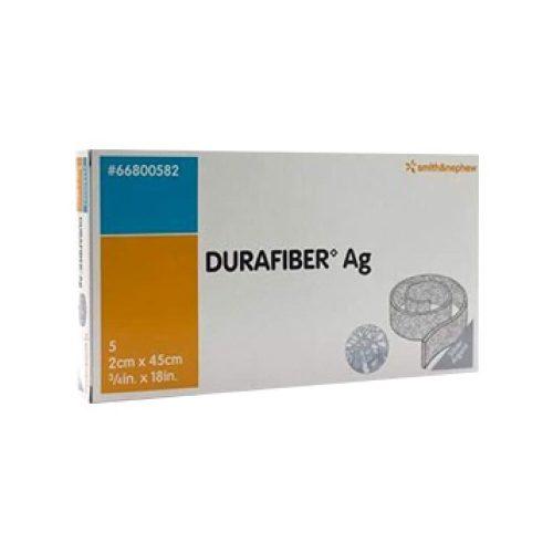 Smith+Nephew Durafiber Ag Absorbent Gelling Silver Fibre Dressing 2x45cm