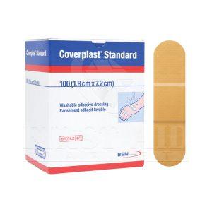 Coverplast Standard 1.9cmx7.2cm Sterile Tan