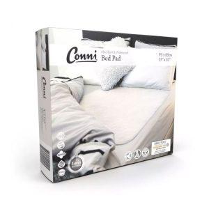 Conni Reusable Bed Pad White 85cm X 95cm