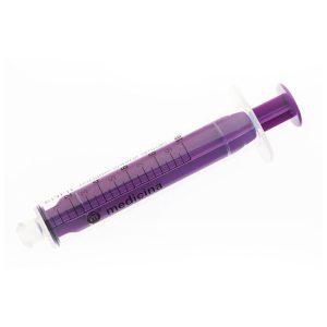 Medicina 10ml Purple Reusable ENFit Syringe