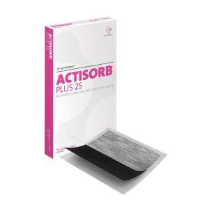 Actisorb Plus 25 Charcoal/Silver Dressing 19cmx10.5cm