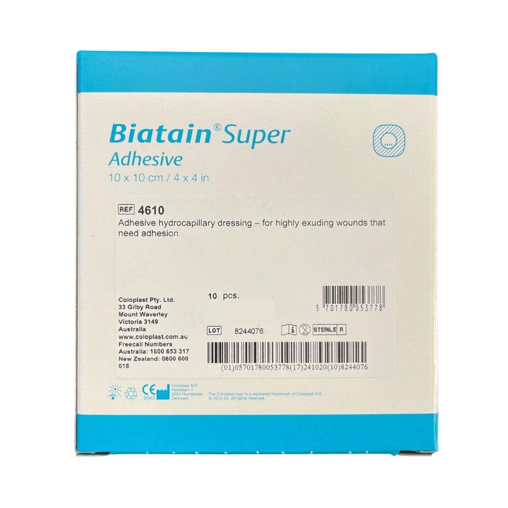 Biatain Super Hydrocapillary Adhesive 10 x 10cm