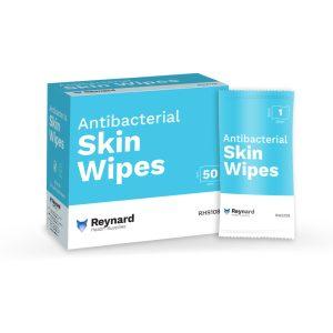 Reynard Antibacterial Skin Wipe Sachet 20x20cm