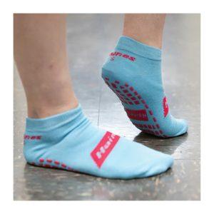 SallySock Non-Slip Patient Socks Small Magenta Grips L:19cm x W:9cm
