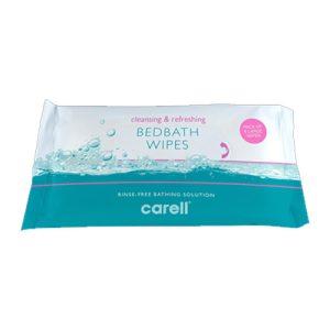 Carell Bedbath Wipes Pack of 8